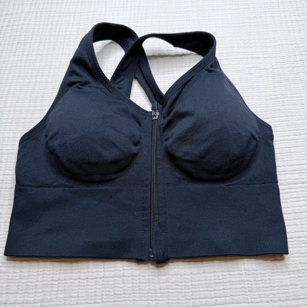 VINA seamless Rhianna Zipper Bra LG black
